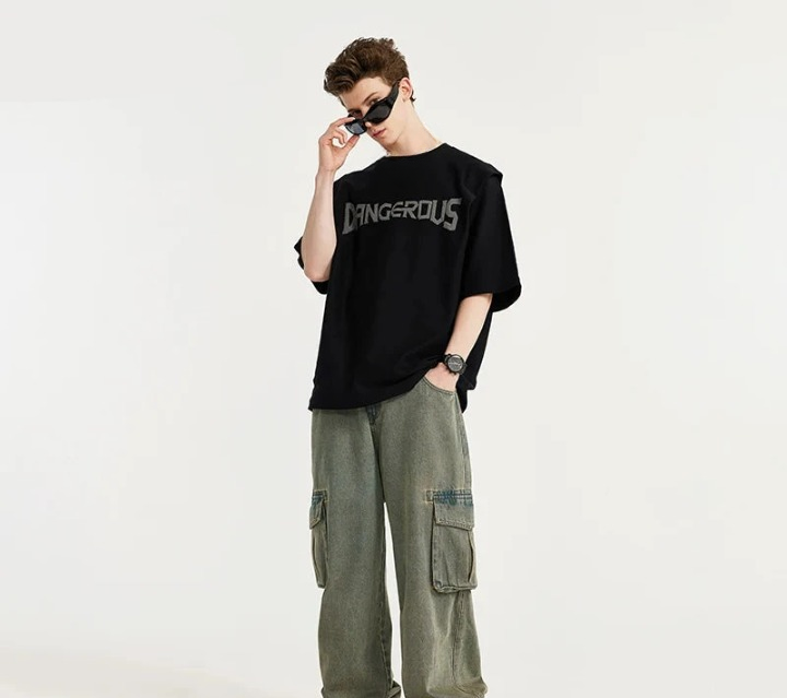 Vintage Baggy Cargo Jeans